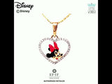 MINNIE MOUSE HEART PENDANT