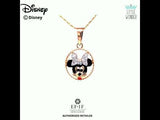 MINNIE MOUSE DIAMOND PENDANT