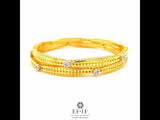 Luna 18kt Open Setting Diamond Bangle, diamond bagle, bangle, efif diamond bangle, efif diamond jewellery, 