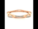 Rhombic Ultra Light Weight Diamond Bangle