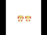 LITTLE WONDER - HALO BUTTERFLY EARRINGS