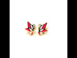 LITTLE WONDER - WINGED BUTTERFLY EARRINGS