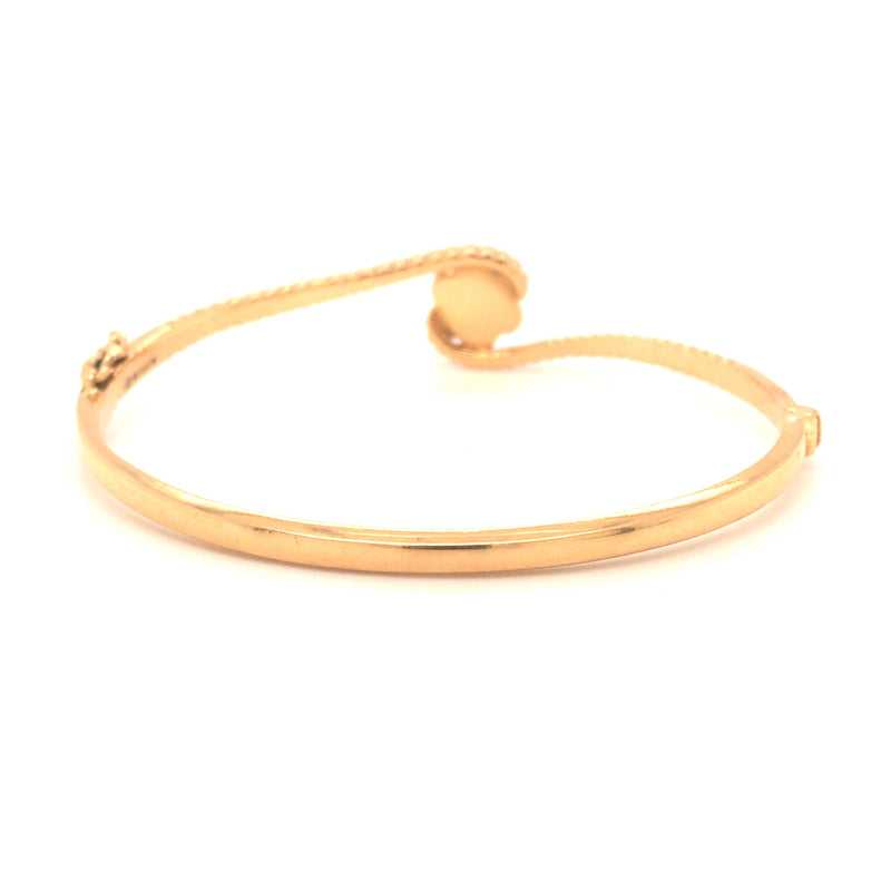 Gold Star Sarsaric 24k Gold Bangle Bracelet Bracelet Womens Adjustable  Round Belly Jewelry In Glossy Euro Style From Linyicity, $25.47 | DHgate.Com