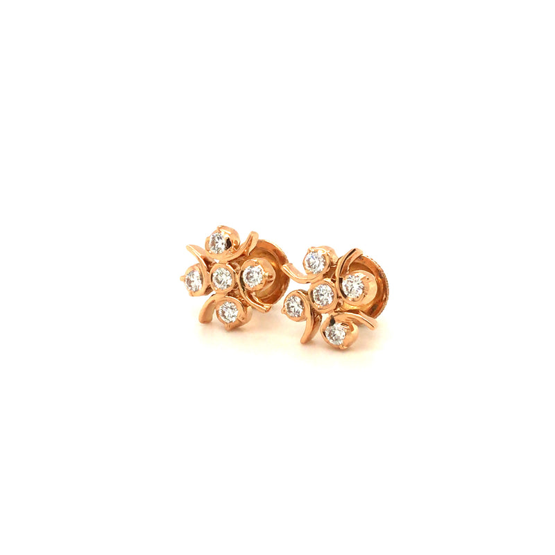 Diamond Studs, Diamond earrings, earring, gold Earring, dimoand jewellery, Efif diamond Jewellery 