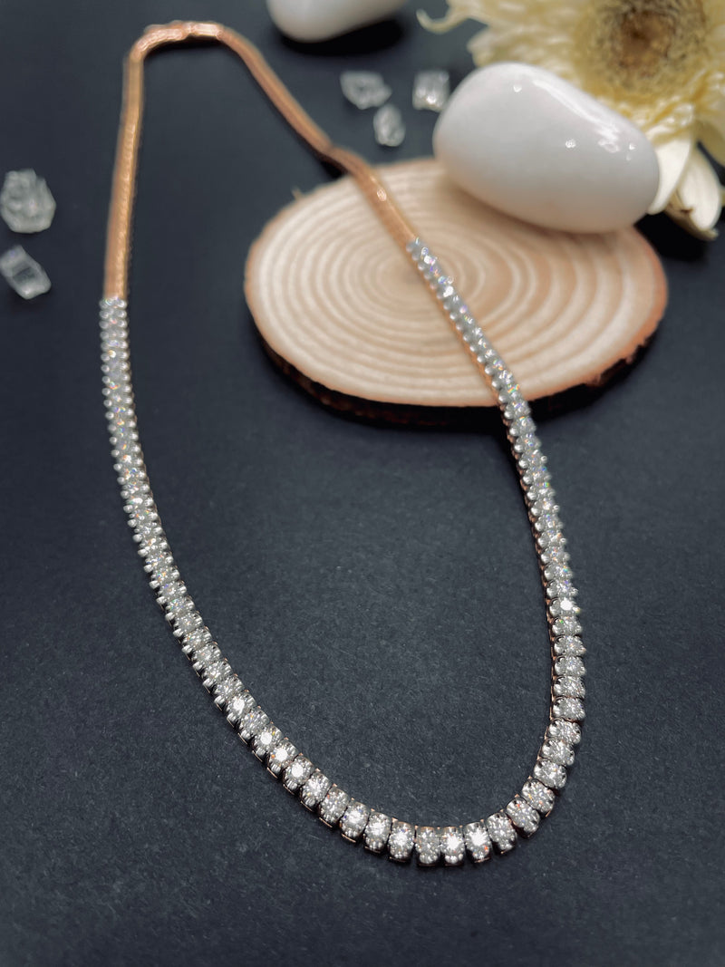 RADIANT DIAMOND NECKLACE - EFIF Diamonds