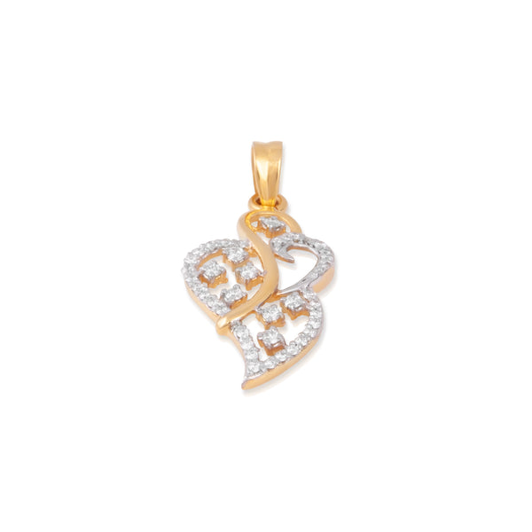 DIAMOND PENDANT, pendant chain, diamond jewellery, diamond pendant, diamond dollar, gold dollar