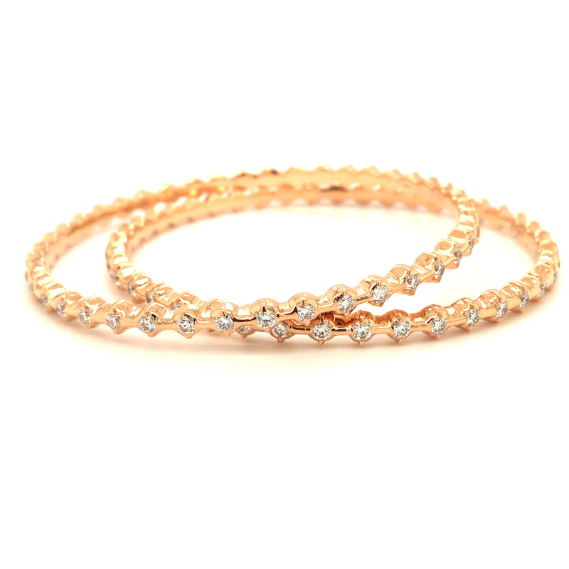 Tiffany & Co. Diamond Solitaire Bracelet in 18k Rose Gold – Diamond Banque