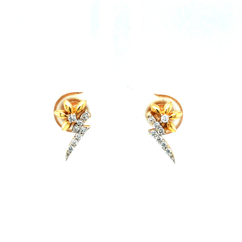 Diamond Studs, Diamond earrings, earring, gold Earring, dimoand jewellery, Efif diamond Jewellery 