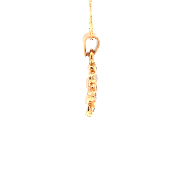 DIAMOND PENDANT, pendant chain, diamond jewellery, diamond pendant, diamond dollar, gold dollar