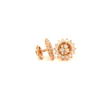 The Suryakanti Closed Setting 22k Diamond Stud