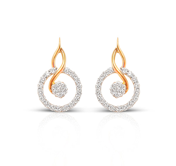 Diamond Studs, Diamond earrings, earring, gold Earring, dimoand jewellery, Efif diamond Jewellery 