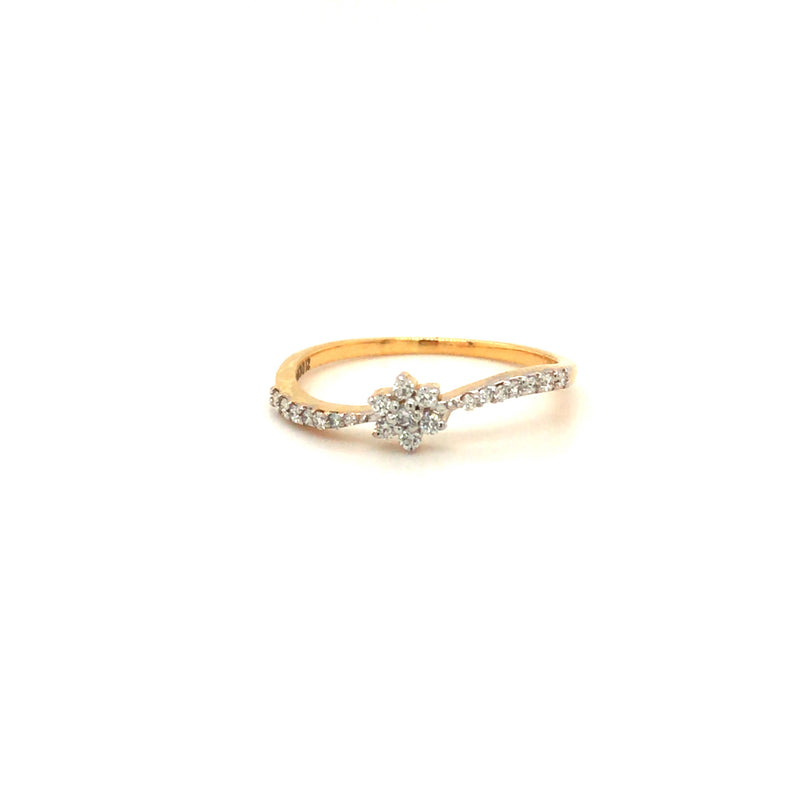 Men's Diamond Eternity Ring in Yellow Gold | KLENOTA