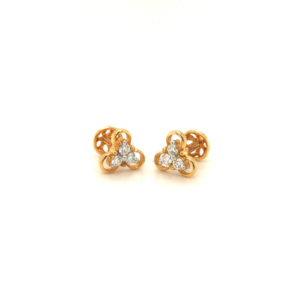 Diamond Studs, Diamond earrings, earring, gold Earring, dimoand jewellery, Efif diamond Jewellery 