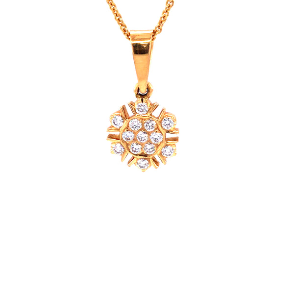 DIAMOND PENDANT, pendant chain, diamond jewellery, diamond pendant, diamond dollar, gold dollar, colour stone diamond pendant