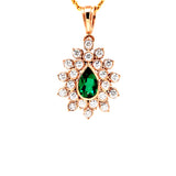 DIAMOND PENDANT, pendant chain, diamond jewellery, diamond pendant, diamond dollar, gold dollar, colour stone diamond pendant