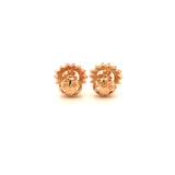 The Suryakanti Closed Setting 22k Diamond Stud