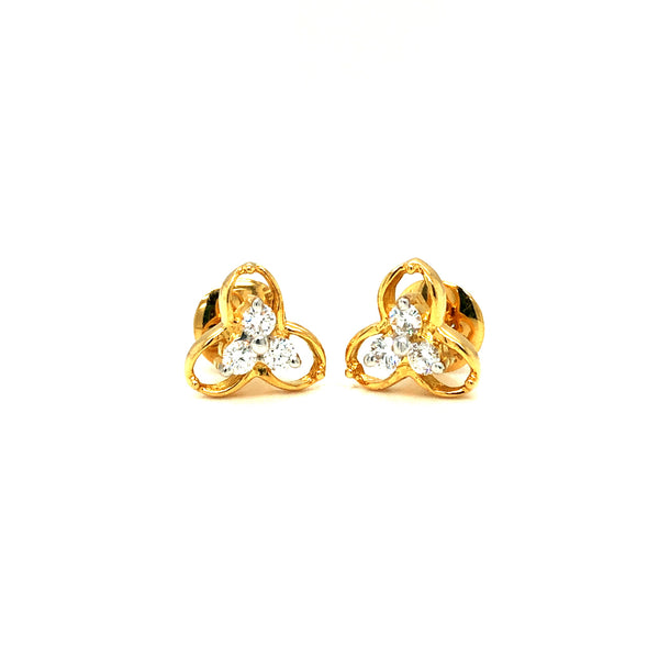 Diamond Studs, Diamond earrings, earring, gold Earring, dimoand jewellery, Efif diamond Jewellery 