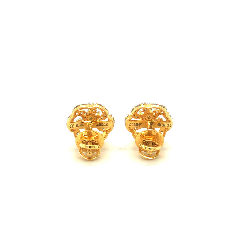 Diamond Studs, Diamond earrings, earring, gold Earring, dimoand jewellery, Efif diamond Jewellery 