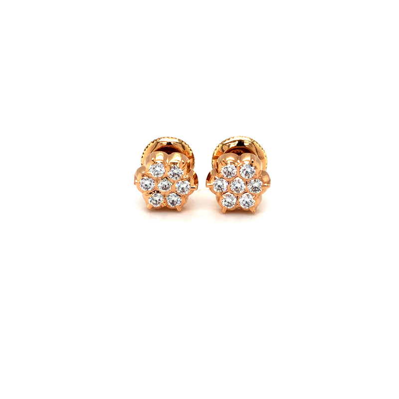 Diamond Studs, Diamond earrings, earring, gold Earring, dimoand jewellery, Efif diamond Jewellery 