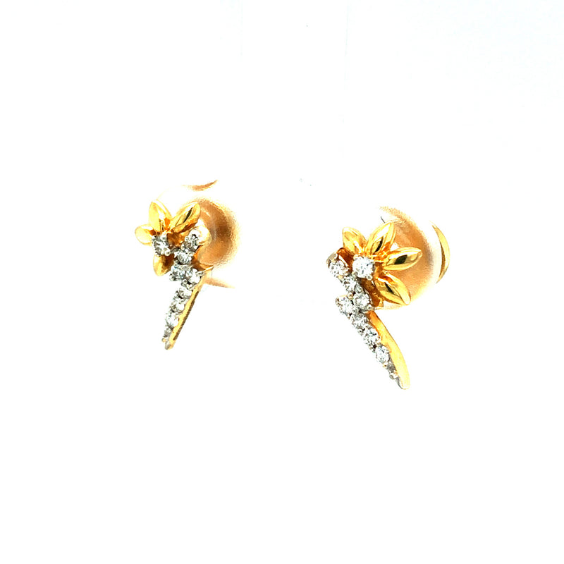 Diamond Studs, Diamond earrings, earring, gold Earring, dimoand jewellery, Efif diamond Jewellery 