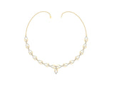CHIC LEAF CANOPY NECKLACE efifdiamonds CHIC LEAF CANOPY NECKLACE efifdiamonds NECKLACES 158487.00 EF-IF Diamond Jewellery