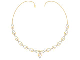 CHIC LEAF CANOPY NECKLACE efifdiamonds CHIC LEAF CANOPY NECKLACE efifdiamonds NECKLACES 158487.00 EF-IF Diamond Jewellery