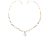 ELEGANT INTERLINKED LOOP NECKLACE efifdiamonds ELEGANT INTERLINKED LOOP NECKLACE efifdiamonds NECKLACES 326634.00 EF-IF Diamond Jewellery