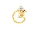 DIAMOND NOSEPIN, Diamond jewellery, nose pin, gold nose pin, efif diamond jewellery