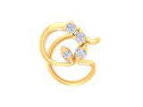 DIAMOND NOSEPIN, Diamond jewellery, nose pin, gold nose pin, efif diamond jewellery