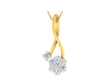 Summery Blossom Cluster Pendant efifdiamonds Summery Blossom Cluster Pendant efifdiamonds Pendants 11588.00 EF-IF Diamond Jewellery