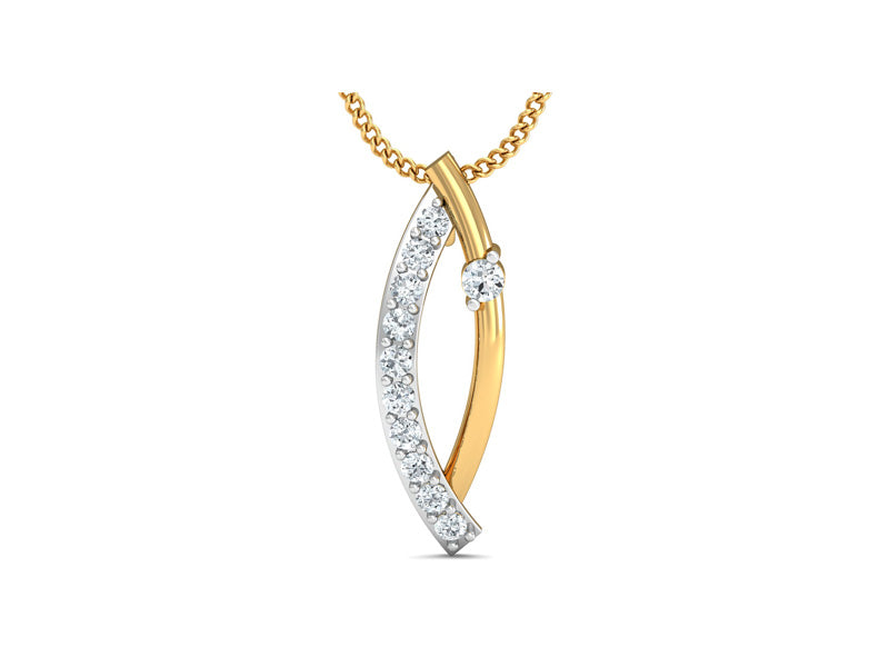 Sleek Convex Pendant efifdiamonds Sleek Convex Pendant efifdiamonds Pendants 13100.00 EF-IF Diamond Jewellery