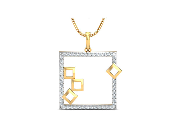 Winsome Box Pendant efifdiamonds Winsome Box Pendant efifdiamonds Pendants 27728.00 EF-IF Diamond Jewellery