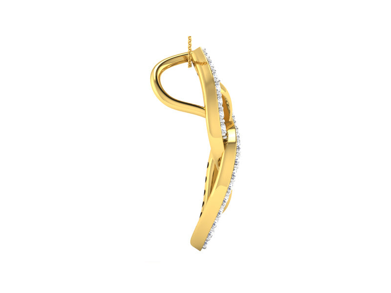 Converging Petals Pendant efifdiamonds Converging Petals Pendant efifdiamonds Pendants 24298.00 EF-IF Diamond Jewellery