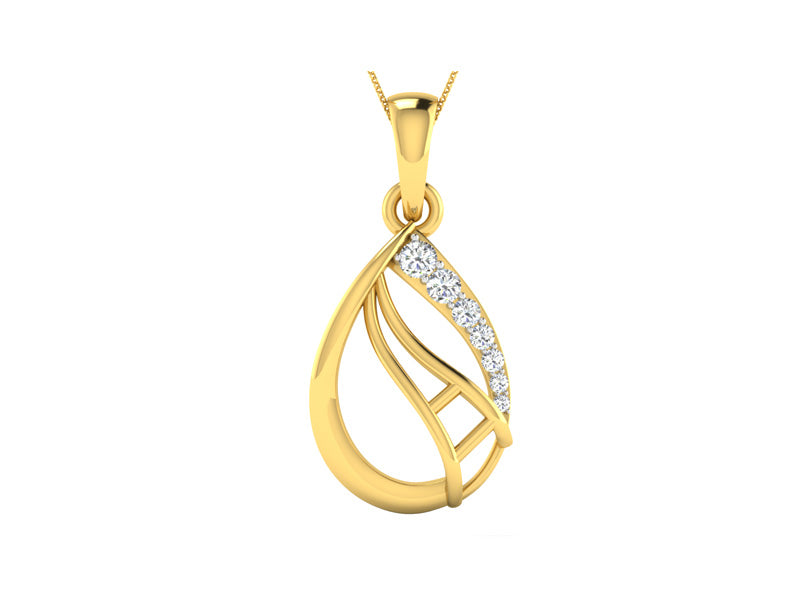Harmony Droplet Pendant efifdiamonds Harmony Droplet Pendant efifdiamonds Pendants 14647.00 EF-IF Diamond Jewellery