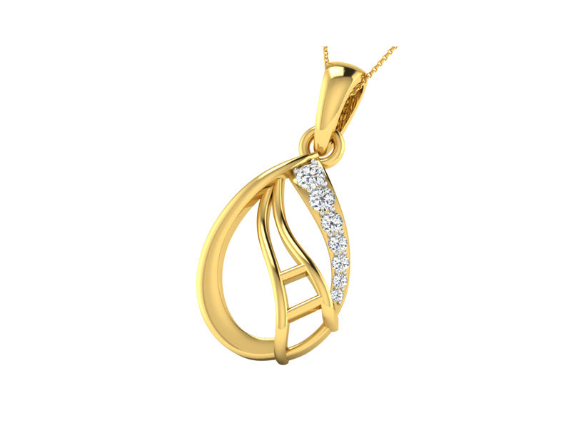 Harmony Droplet Pendant efifdiamonds Harmony Droplet Pendant efifdiamonds Pendants 14647.00 EF-IF Diamond Jewellery