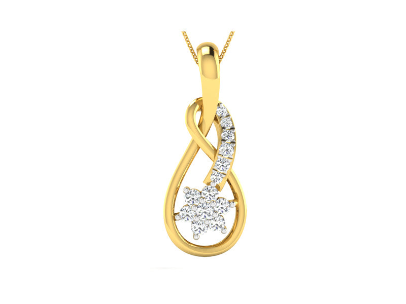 Delightful Starry Pendant efifdiamonds Delightful Starry Pendant efifdiamonds Pendants 16202.00 EF-IF Diamond Jewellery