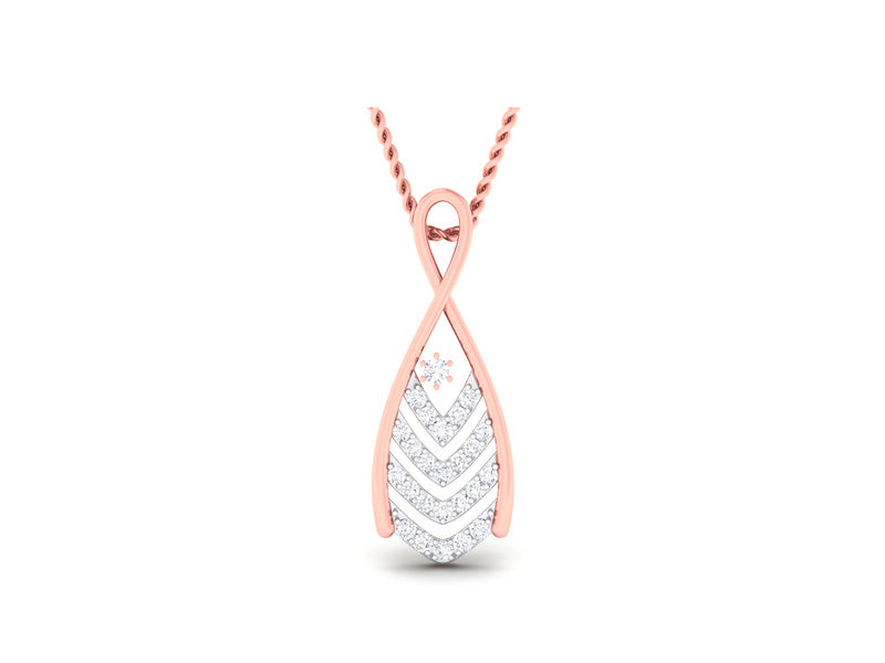 Magnificent V-Shaped Pendant efifdiamonds Magnificent V-Shaped Pendant efifdiamonds Pendants 28402.00 EF-IF Diamond Jewellery