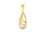 Quaint Dew Drop Pendant efifdiamonds Quaint Dew Drop Pendant efifdiamonds Pendants 30349.00 EF-IF Diamond Jewellery