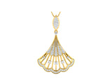 Shimmering Seashell Pendant efifdiamonds Shimmering Seashell Pendant efifdiamonds Pendants 68928.00 EF-IF Diamond Jewellery