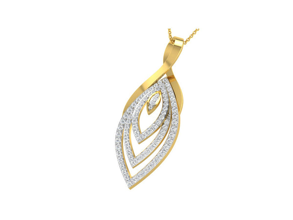 Uber Oblong Pendant efifdiamonds Uber Oblong Pendant efifdiamonds Pendants 80243.00 EF-IF Diamond Jewellery