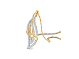 Artisanal Curvy Pendant efifdiamonds Artisanal Curvy Pendant efifdiamonds Pendants 62686.00 EF-IF Diamond Jewellery