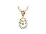 Entwining Loops Pendant efifdiamonds Entwining Loops Pendant efifdiamonds Pendants 17449.00 EF-IF Diamond Jewellery