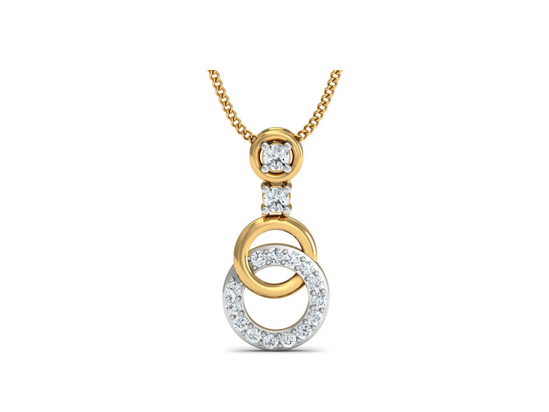 Entwining Loops Pendant efifdiamonds Entwining Loops Pendant efifdiamonds Pendants 17449.00 EF-IF Diamond Jewellery