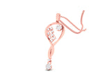 Alluring Twisty Pendant efifdiamonds Alluring Twisty Pendant efifdiamonds Pendants 37389.00 EF-IF Diamond Jewellery