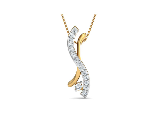 Sassy Intersecting Lines Pendant efifdiamonds Sassy Intersecting Lines Pendant efifdiamonds Pendants 12727.00 EF-IF Diamond Jewellery