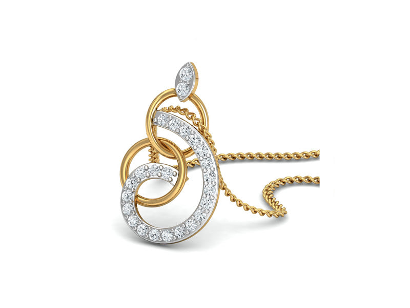 The ‘Interlocking Loops’ Pendant efifdiamonds The ‘Interlocking Loops’ Pendant efifdiamonds Pendants 17912.00 EF-IF Diamond Jewellery