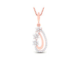 Mesmerizing Oval Pendant efifdiamonds Mesmerizing Oval Pendant efifdiamonds Pendants 42000.00 EF-IF Diamond Jewellery