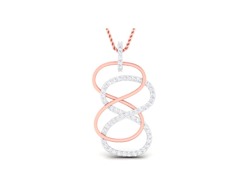 Charming Infinity Pendant efifdiamonds Charming Infinity Pendant efifdiamonds Pendants 55610.00 EF-IF Diamond Jewellery