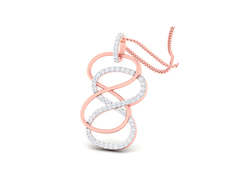 Charming Infinity Pendant efifdiamonds Charming Infinity Pendant efifdiamonds Pendants 55610.00 EF-IF Diamond Jewellery