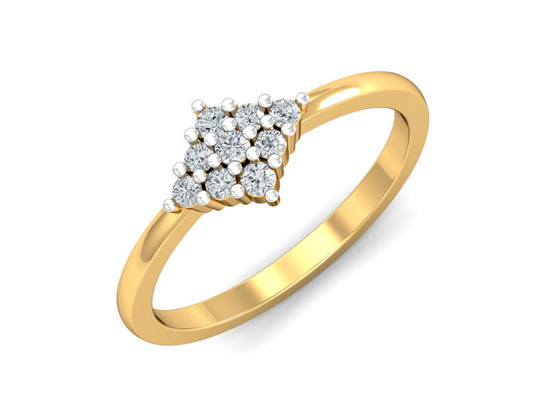 Delicate Rhombic Ring efifdiamonds Delicate Rhombic Ring efifdiamonds Rings 29366.00 EF-IF Diamond Jewellery